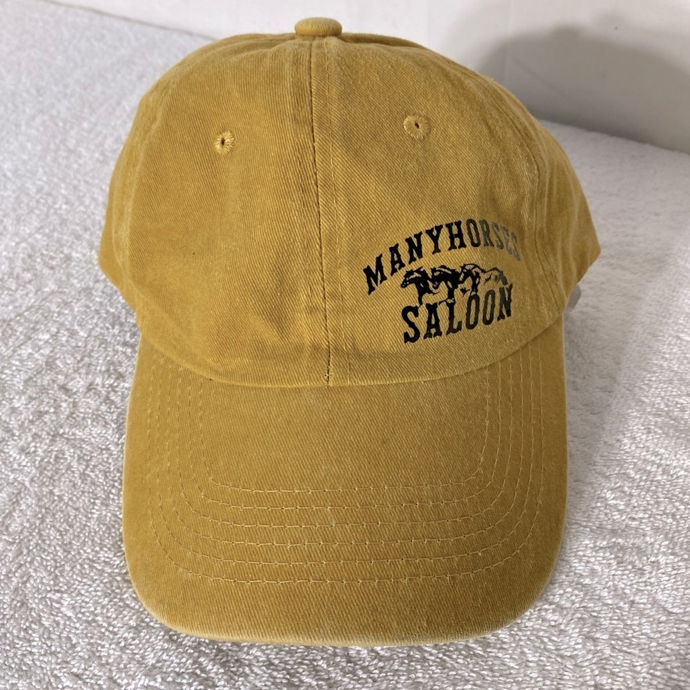 Manyhorses Saloon Mustard Hat Cap